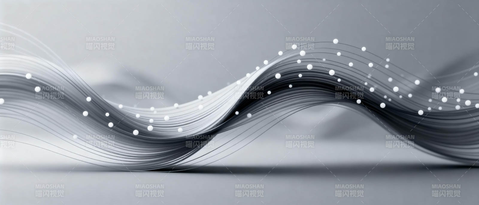 流动的光影线条图片
