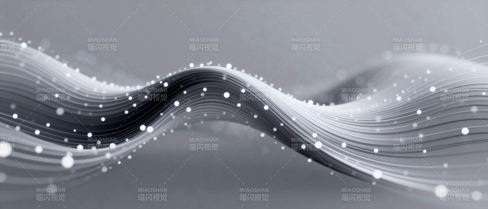 流动的光波图片