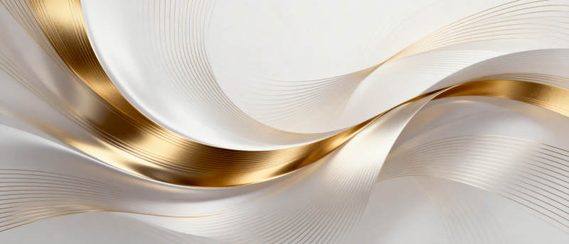 金色波浪优雅流动图片