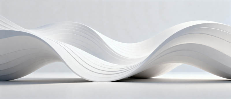 流动的白色波浪图片