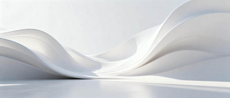 流动的白色波浪图片