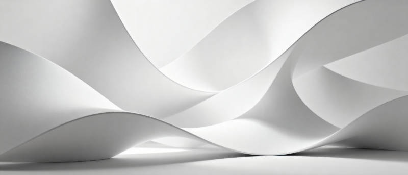 流动的白色波浪图片