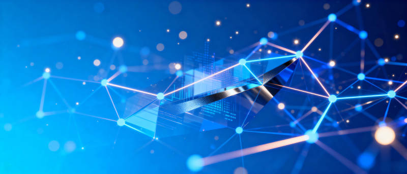 科技网络连接图片