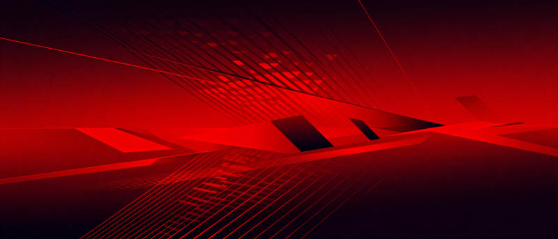 红色科技抽象背景图片