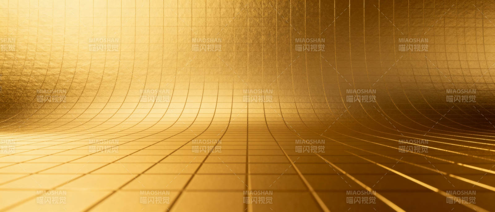 金色曲面空间图片