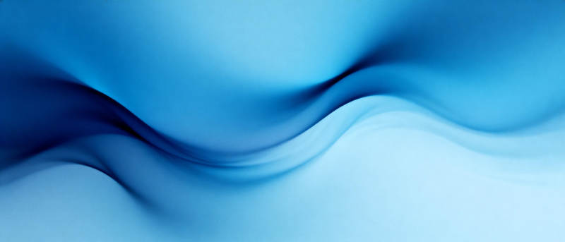 蓝波流动图片
