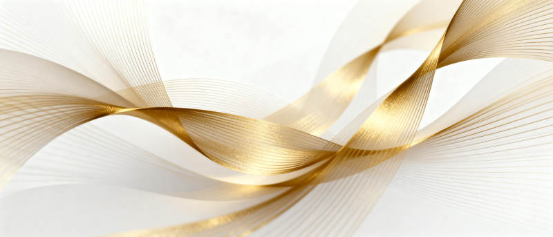 金色波浪艺术图片