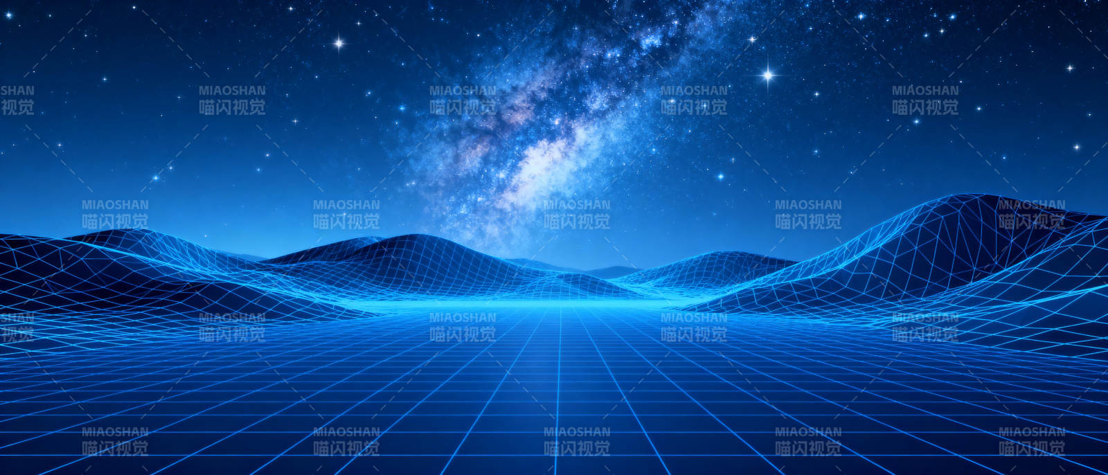 星河网格奇境图片