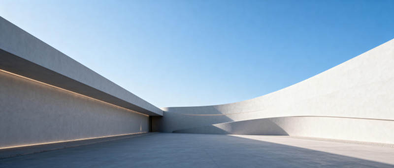 现代建筑的曲线之美图片