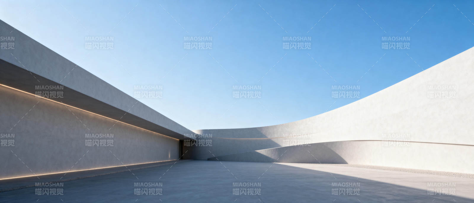 现代建筑的曲线之美图片