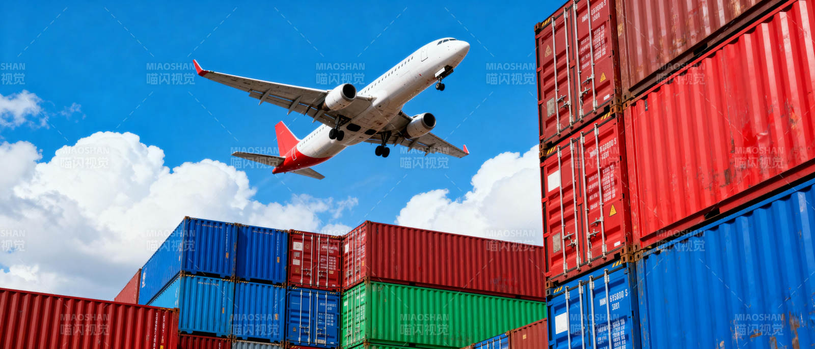 航空货运集装箱图片