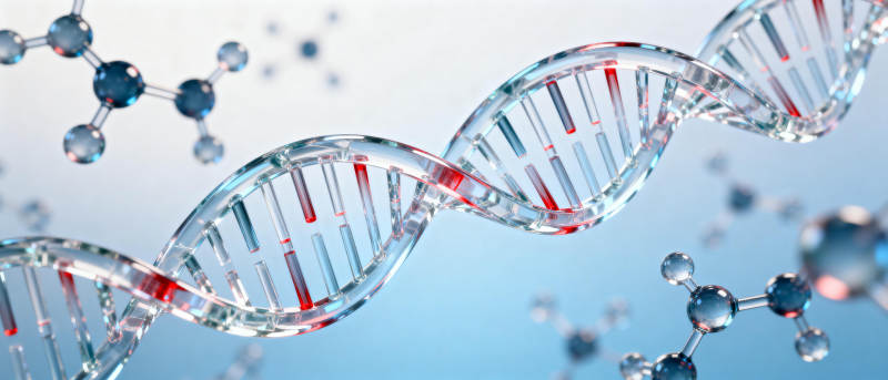 DNA双螺旋结构图片