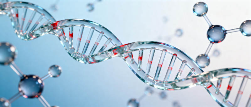 DNA双螺旋结构图片