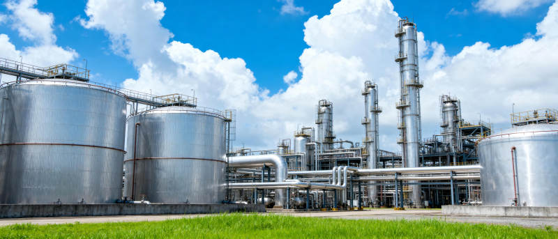 工业厂区全景图片