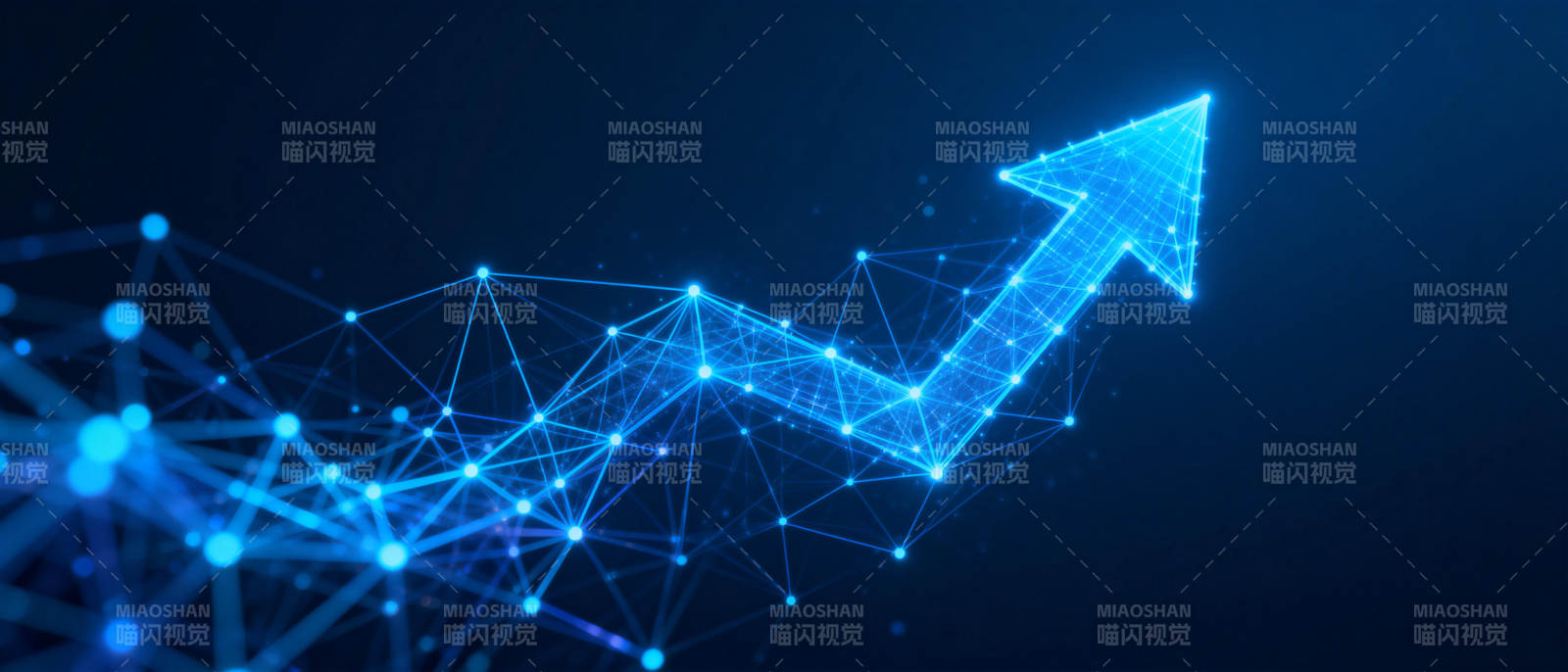 科技增长趋势图图片