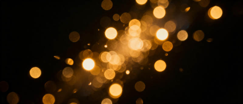 金色光斑闪烁图片