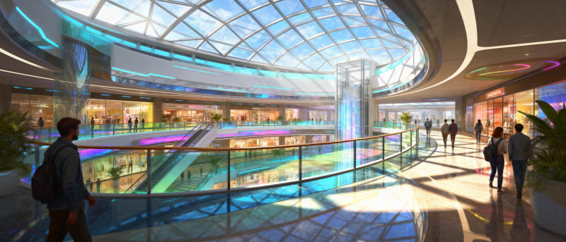 未来商场全景图片