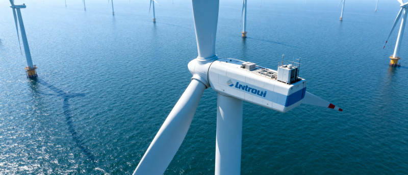 海上风力发电机组图片