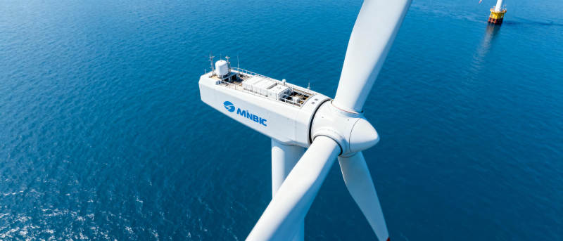 海上风力发电机组图片