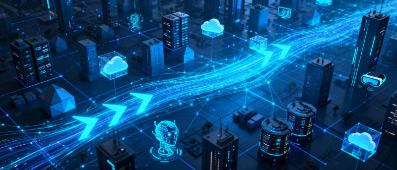 智慧城市互联未来图片