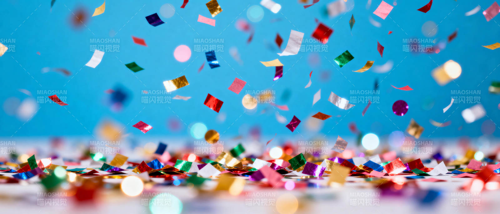 彩带纷飞庆佳节图片