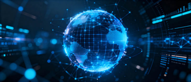 数字地球网络图片