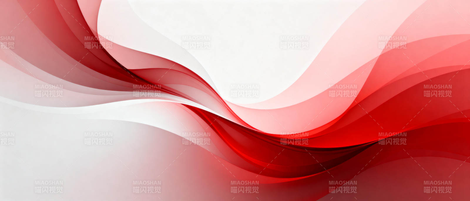 红色波浪抽象背景图片