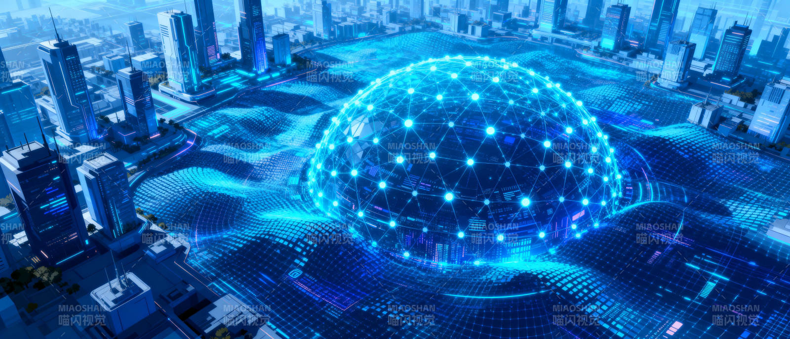 未来城市科技穹顶图片