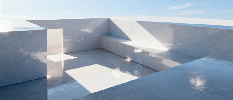 极简几何空间图片