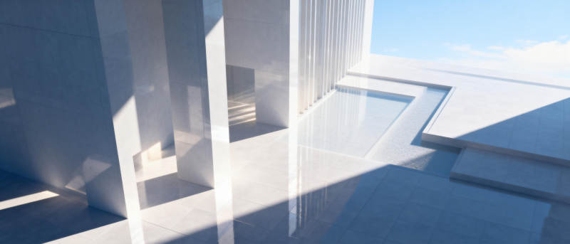 现代建筑光影艺术图片