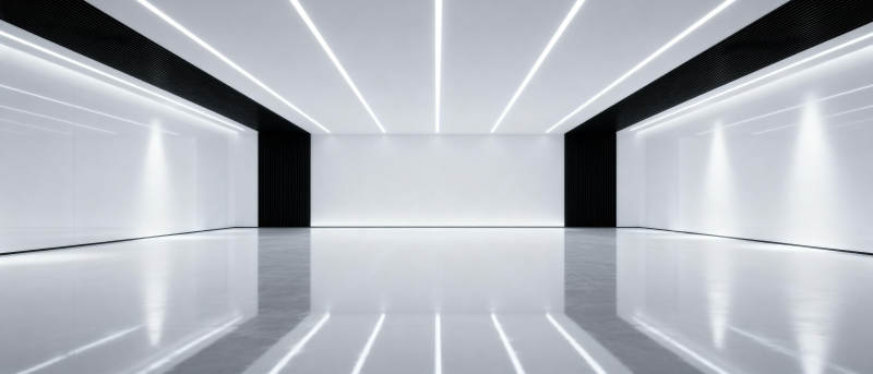 未来空间走廊图片