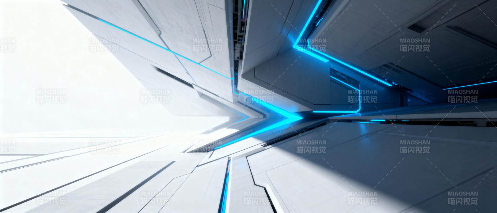 未来科技走廊图片