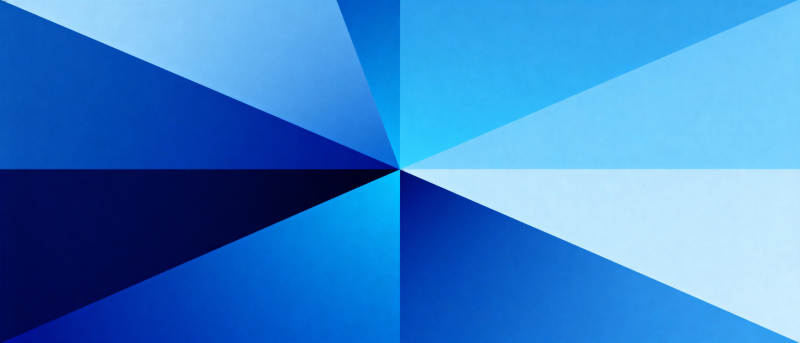 蓝色几何抽象图图片