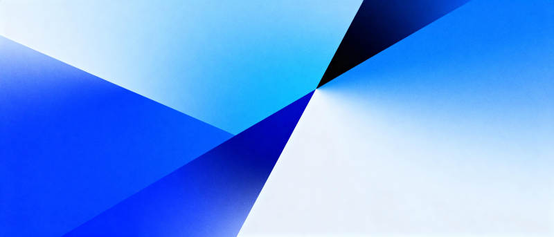 蓝白几何抽象图图片