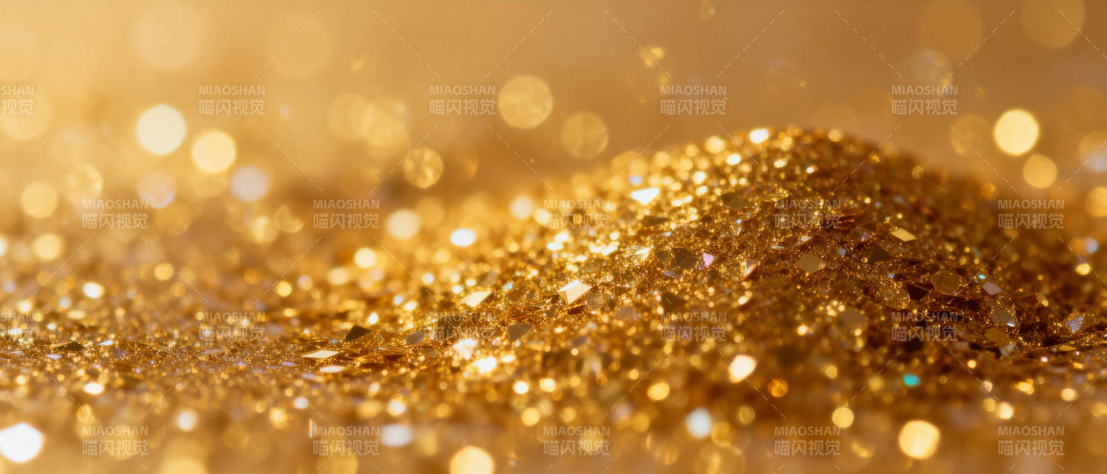 金色闪耀的瞬间图片