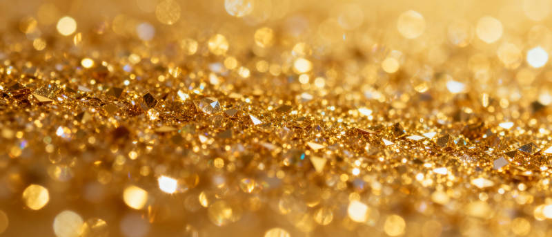 金色闪耀的光芒图片