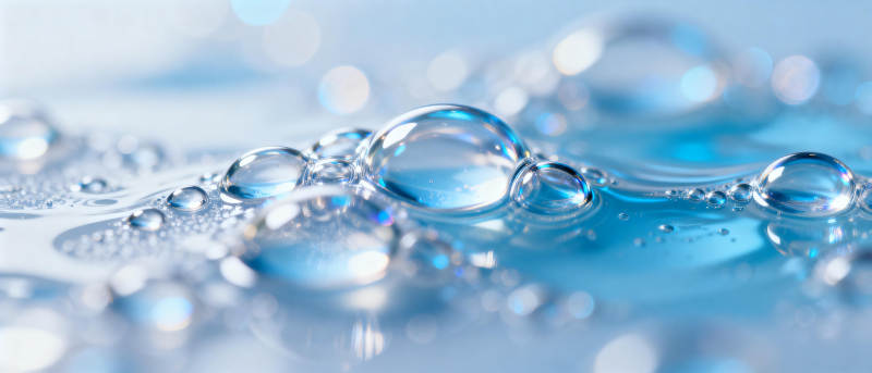 水珠晶莹剔透图片