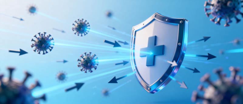 免疫防护盾图片