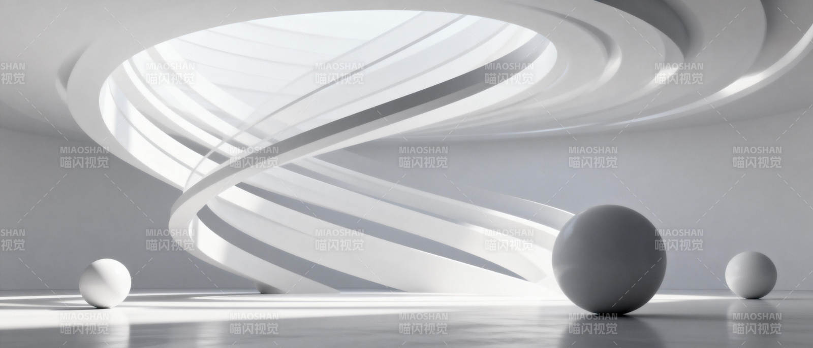 螺旋光影空间图片