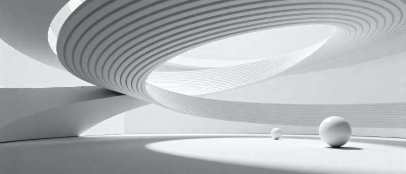 极简空间艺术图片