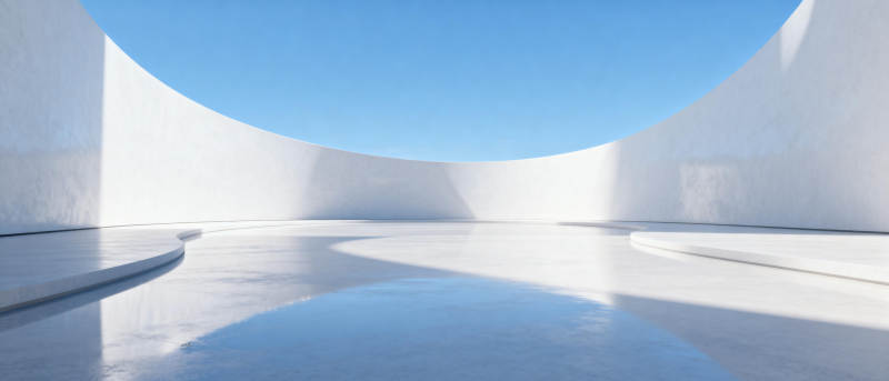 极简未来空间图片