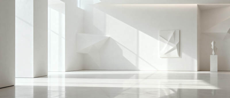 极简光影空间图片