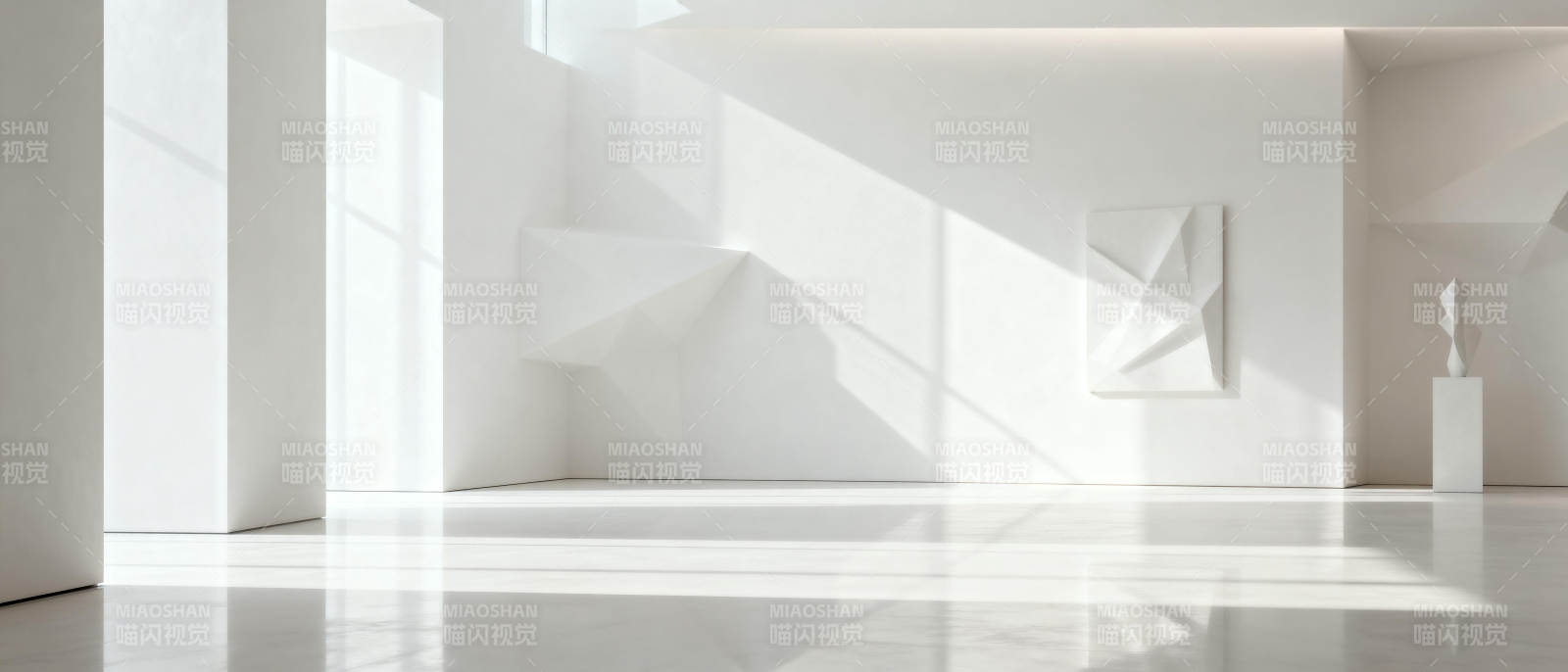 极简光影空间图片