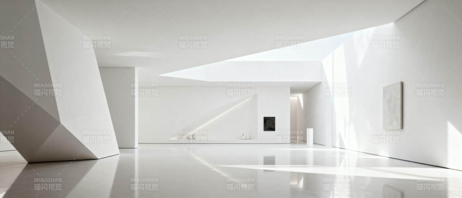 极简光影空间图片