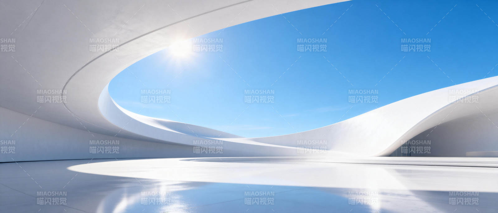 未来建筑之光图片