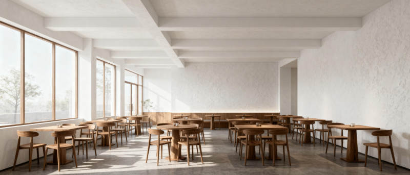 明亮简约餐厅图片