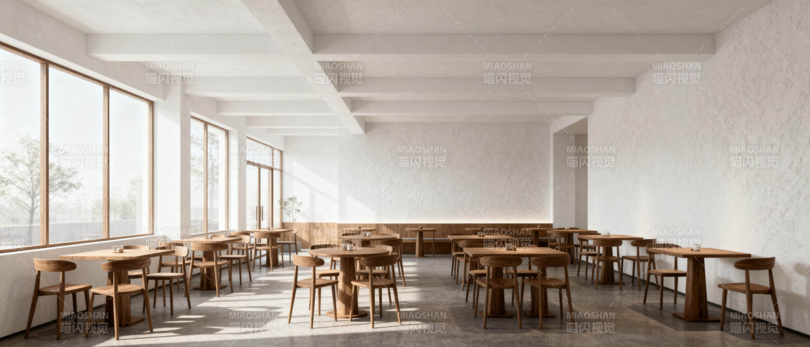 明亮简约餐厅图片