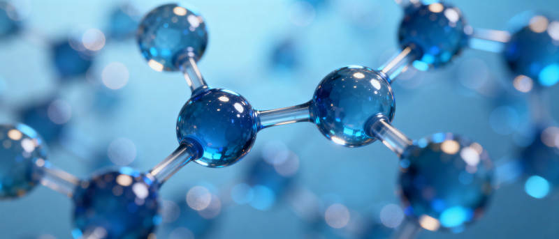 分子结构特写图片