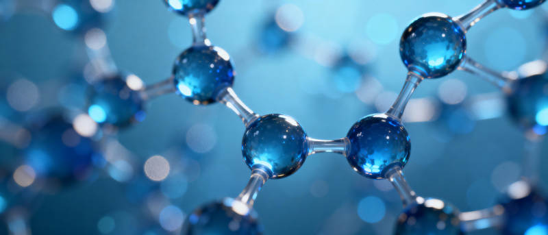 分子结构特写图片