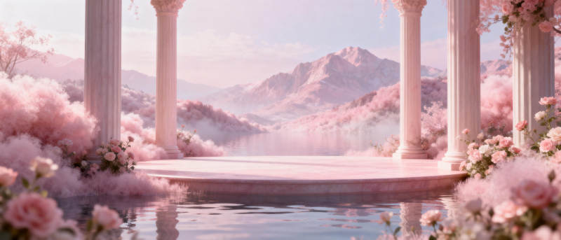 梦幻玫瑰神殿图片